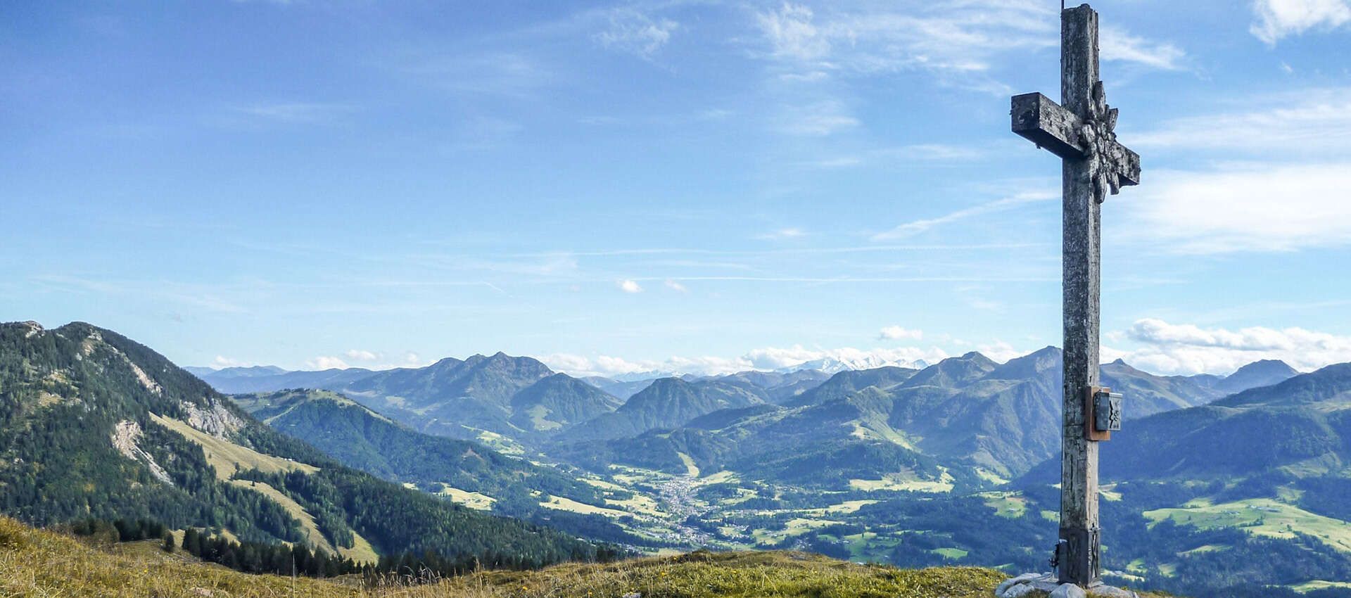 Mountain landscape of the Kitzbühel Alps