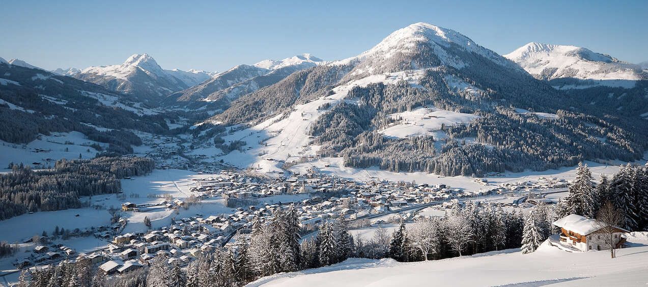Kirchberg in Tirol im Winter
