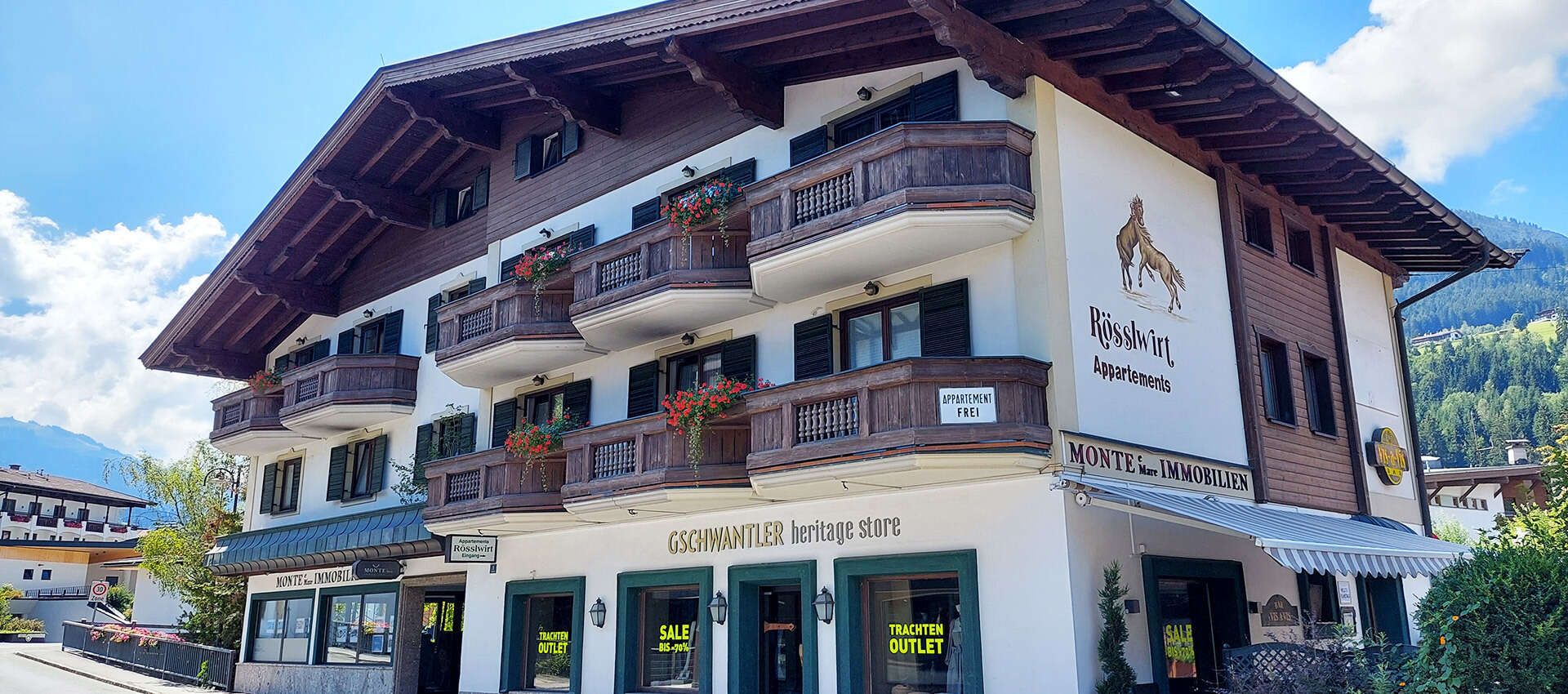 Apartments Rössl in Kirchberg in the Kitzbüheler Alps Tyrol